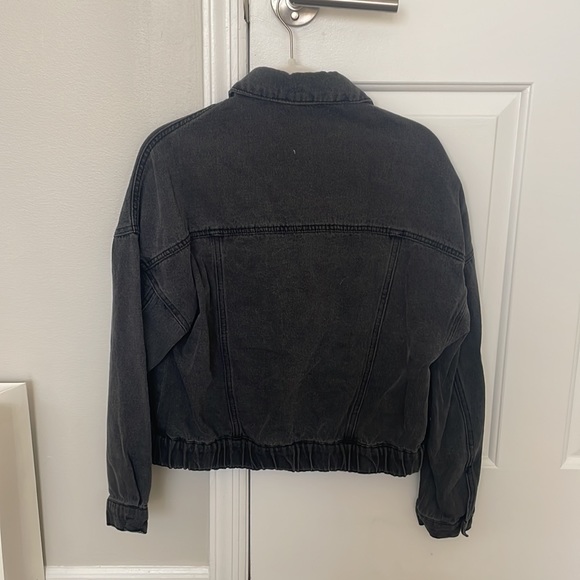 Black jean jacket - Picture 3 of 3